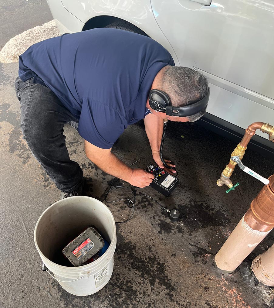 image of leakdetection by Waialae Plumbing