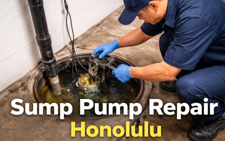 Sump Pump Repair in Honolulu: The Hidden Warning Signs Most Homeowners Miss