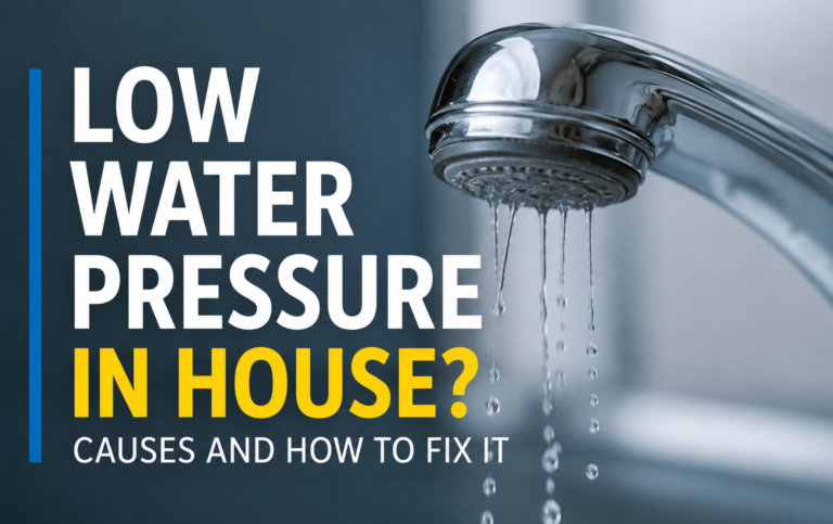Low Water Pressure in Your House? Common Causes and How to Fix Them