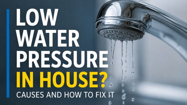 Low Water Pressure in Your House? Common Causes and How to Fix Them