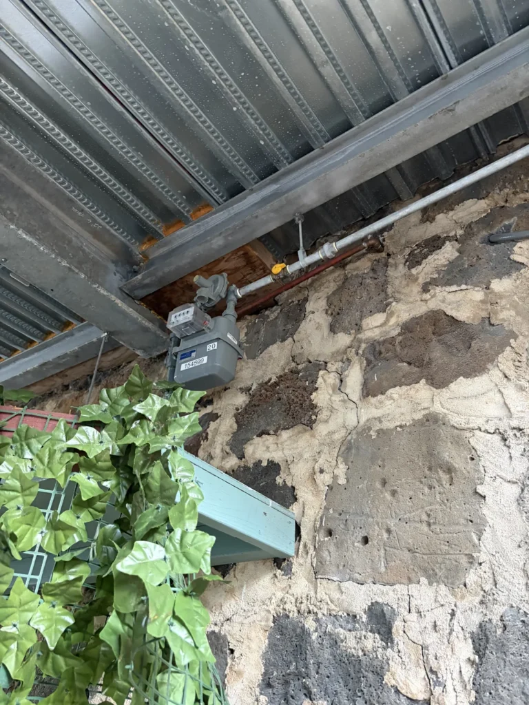 Gas line installation (1)